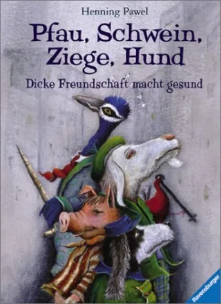 Pfau Schwein Ziege Hund: Dicke Freundschaft macht gesund
