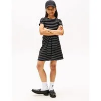Tommy Hilfiger Skaterkleid LUREX SKATER DRESS S/S Kinder bis 16 Jahre