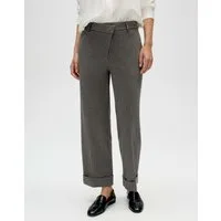OPUS Stoffhose Meeri heritage aus weichem Jersey Gerader Beinverlauf mit Fischgrat und weich fließendem Fall