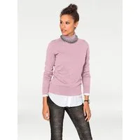 heine Strickpullover Rollkragen-Pullover Langarm Feinstrick