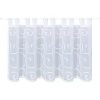 Gerster Gardine Quinta (1 St), Schlaufen, transparent, Voile, Schlaufenpanneau bestickt