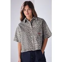 Next Jeanshemd Kurzärmeliges Jeanshemd (1-tlg)