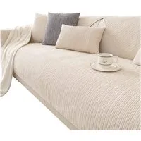 Zaewry Sofaschoner Sofa Überzug rutschfeste, Universal Sofaschoner 1 2 3 4 Sitzer, Waschbar Sofabezug Sofaüberwurf, Weiche Couchüberzug Überwurfdecken