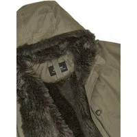 MILESTONE Parka MSTassia Damen Jacke Mantel kurz casual normale Passform