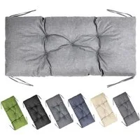 Garronda Bankauflage 100-180 cm, ca. 10 cm dick, Sitzkissen Outdoor GD-0219, (1 St), Hypoallergen, UV-beständig, Wasserbeständig