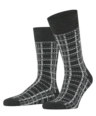 Burlington - Burlington Grid Herren anthra.mel - Gr. - 43
