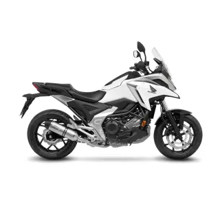 LeoVince Sport Auspuff LV One EVO Edelstahl Honda NC750 X Bj.2021-2024 EURO-5 eintragungsfrei +ABE