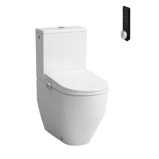 LAUFEN WC-Sitz+Deckel CLEANET PRO Spülrandloses Stand-WC-Kombi, weiß , H602890000S002 H602890000S002
