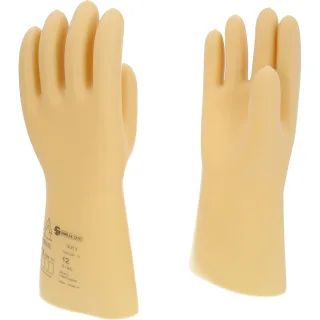 KS TOOLS Elektriker-Schutzhandschuh mit Schutzisolierung. weiß weiß 12 - 117.0062