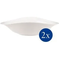 Villeroy & Boch Pastateller Villeroy & Boch Pastaschalen-Set VAPIANO BHT 21x9.50x28 cm weiß