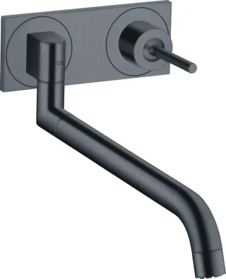 Hansgrohe Spültischmischer Unterputz Axor Uno 2 Brushed Black Chrome 38815340