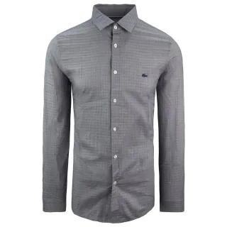 Lacoste Slim Fit Herren Hemd Grau