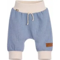 La Bortini Schlupfhose Baby Hose Pumphose aus Musselin Babyhose unisex für Neugeborene luftig, sommerlich, weich, 44 50 56 62 68 74 80 86