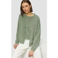 s.Oliver Cardigan Strickjacke Strickjacke aus Bändchengarn im Relaxed Fit