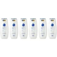 Nivea Duschpflege Creme Soft & almond oil Pflegedusche 6 x 500 ml, 6-tlg., Vitamin C, E und pflegenden Ölen