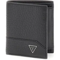 Guess Geldbörse Bifold Wallet, aus echtem Leder mit RFID-Blocker Schutz
