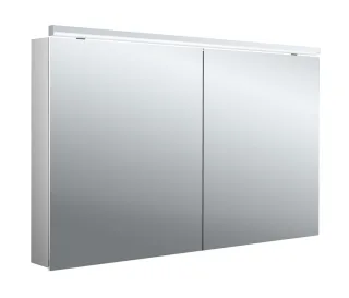 emco Lichtspiegelschrank flat II Classicleuchte, Aufputz, mit Waschtischbeleuchtung, 2 Tür, 1200 mm 979706505