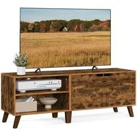VASAGLE Lowboard TV-Schrank, mit 2 Türen, verstellbare Ablagen, für Fernseher bis zu 60 Zoll