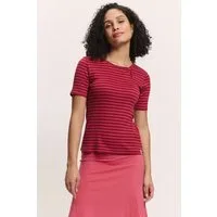 Tranquillo T-Shirt Jerseyshirt Lillyy aus Tencel™ Nachhaltiges Jerseyshirt aus Tencel™ mit femininen Details