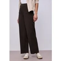STREET ONE Stoffhose High Waist