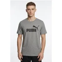 PUMA T-Shirt ESS NO 1 LOGO TEE sportlicher Stil, Kurzarm, Rundhalsausschnitt