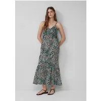 s.Oliver Maxikleid Kleid Maxikleid aus Baumwolle mit seitlicher Weitenregulierung