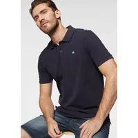 LERROS Poloshirt Sommershirt mit dezenter Stickerei auf der Brust