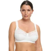 Susa Bügelloser BH Classic Spitze, genähte Cups, Jacquard-Muster, elastisch, Komfortträger