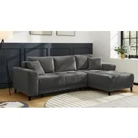 Jockenhöfer Gruppe Ecksofa Beverly L-Form, B: 251 cm, mit Bettfunktion, Bettkasten & Zierkissen