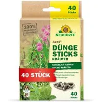 Neudorff Kräuterdünger Bio - Azet DüngeSticks für Kräuter 40 Sticks, Bio Kräuterdünger sorgt für kräftiges Wachstum und aromatische Kräuter, Düngestäbchen Zimmerpflanzen aus natürlichen Rohstoffen