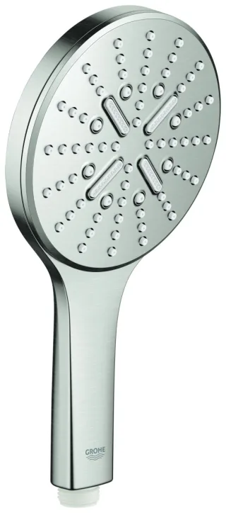 GROHE Handbrause Rainshower 130 SmartActive 26574 9,5l supersteel, 26574DC0 26574DC0