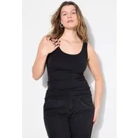 Studio Untold Longtop Basic-Top weiter Ausschnitt Stretchjersey