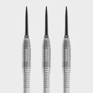 Steel Dart Barrel Tropfen Grip3 V3 - Silber / 21g