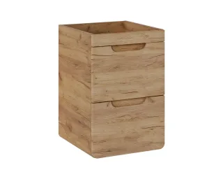 Waschbeckenunterschrank FERMO Gold Eiche inkl.Waschtisch 40 cm