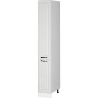Vicco Hochschrank R-Line, Weiß Landhaus/Weiß, 30 cm (1-St)