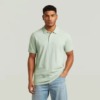 G-Star - Dunda slim polo ss pale green - Gr. - XL