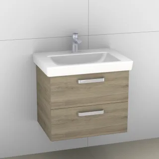 Artiqua 414 Waschtischunterschrank für Subway 2.0 7113FB Sanremo Eiche quer NB, 414-WU2L-V66-7144-42 414-WU2L-V66-7144-428