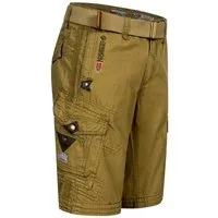Geographical Norway Shorts Herren Cargo Shorts kurze Hose knielang Short Bermuda Sommer Freizeit
