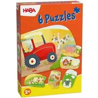 Puzzle 6 erste Puzzles - Bauernhof, Puzzleteile