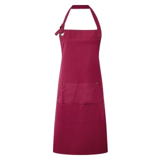 Premier Calibre Taschenschürze aus schwerem Canvas (Burgund)
