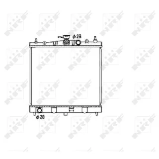 NRF K?hler f?r Antriebsbatterie Nissan Micra K12 53476