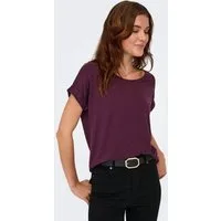 ONLY T-Shirt ONLMOSTER – Kurzarmshirt mit Aufschlag und klassischem Look Viskosemischung, regular fit