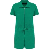 Native Spirit Jumpsuit Umweltfreundliches Short-Jumpsuit aus Frottee für Damen