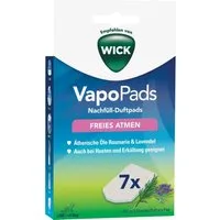 WICK Inhalations-Zusatz VapoPads Rosmarin & Lavendel - VBR Packung, 7-tlg., Passen zu unseren Luftbefeuchtern, Inhalatoren & Diffusoren, 7er-Pack