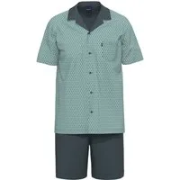 Ammann Shorty Hydro (Set, 2 tlg., 2-teilig) Herren Pyjama kurz Kurzarm Bio Baumwolle leger