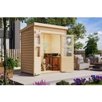 Karibu Gartenhaus Baggersee 1, BxT: 189x142 cm, Made in Germany
