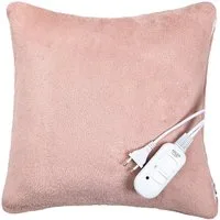 Adler Heizkissen AD 7444 Flauschiges Heizkissen in Rosa - 38 x 38 cm mit 2 Heizstufen, 1-tlg., Fleece