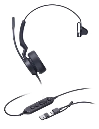 Yealink UH44 Mono USB-C/A Headset | 1308241 | Kabelgebunden - 20