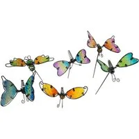Denk Gartenstecker 6er Set Gartenstecker Schmetterling Maripossa (6-St)
