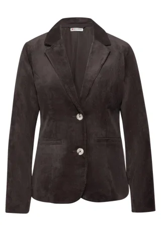 Street One - Cordblazer braun - Gr. - 34